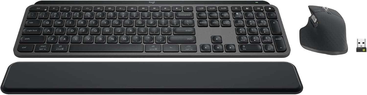 Logitech MX Keys S Combo Wireless Keyboard and Mouse