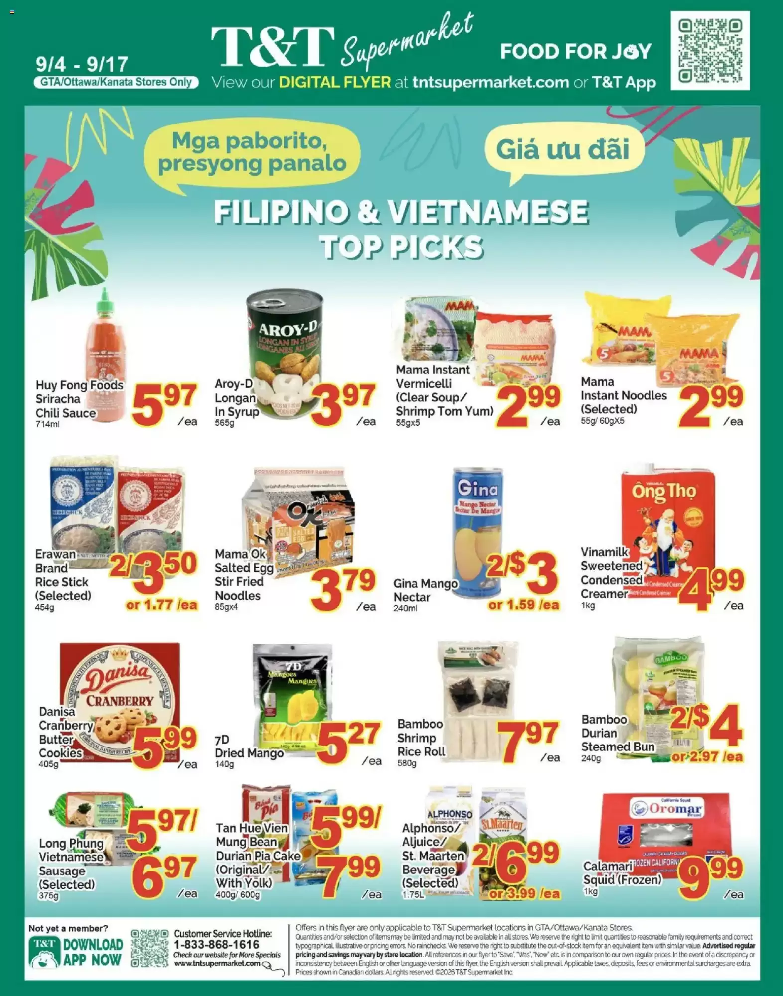 T&T Supermarket flyer - Week 36