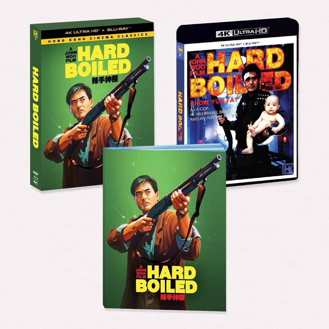 Hard Boiled Deluxe Limited Edition 4K Ultra HD + Blu-ray