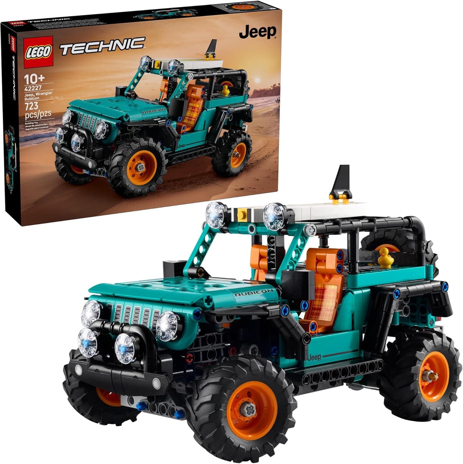 LEGO Technic Jeep Wrangler Rubicon SUV Building Set
