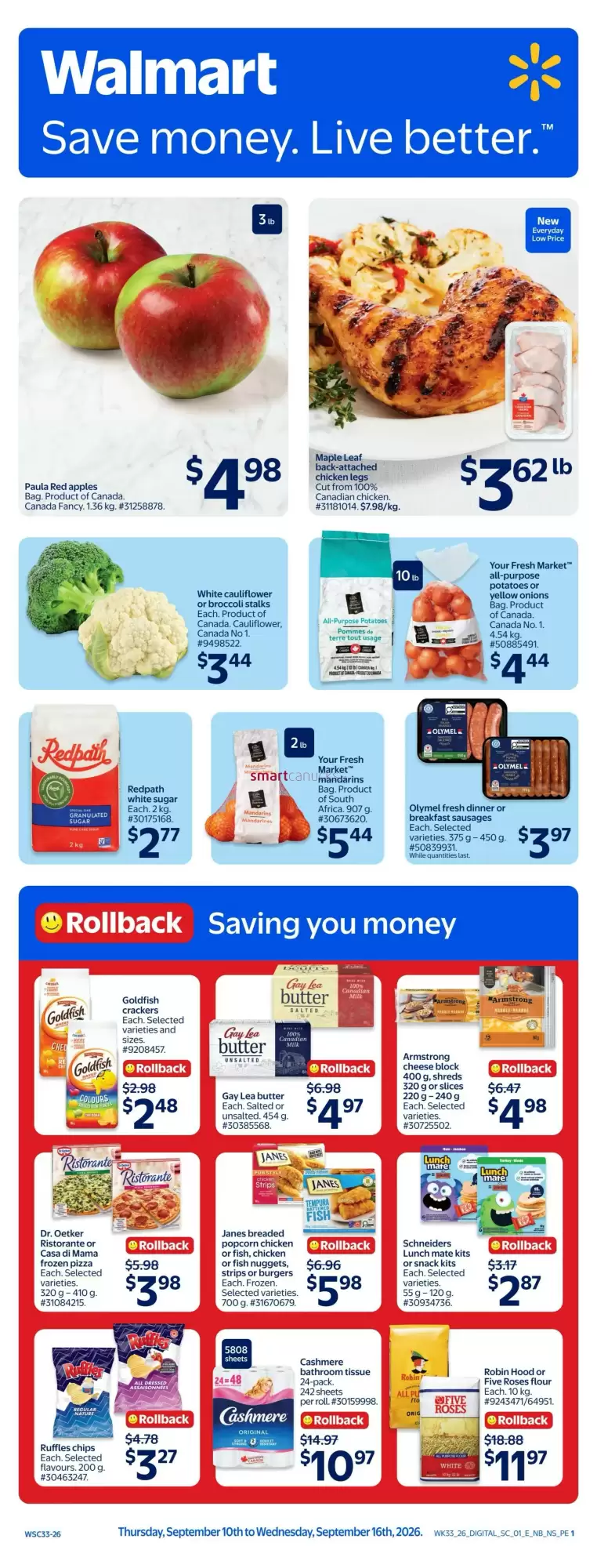 Walmart Canada flyer - Week 37