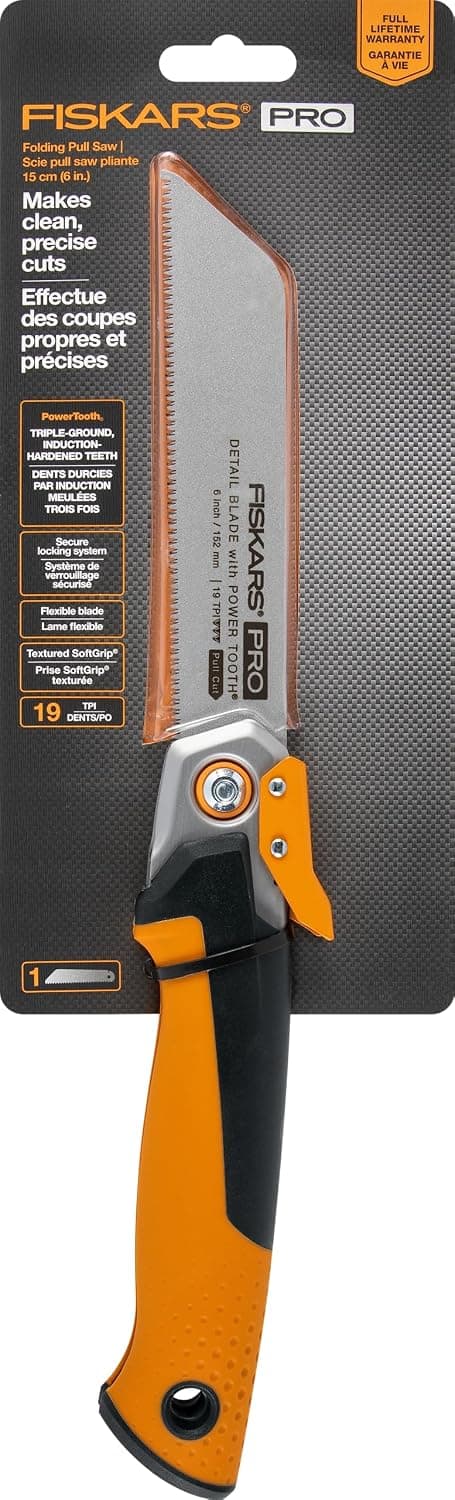 PowerTooth Folding Detail Pull Saw (6 in.)