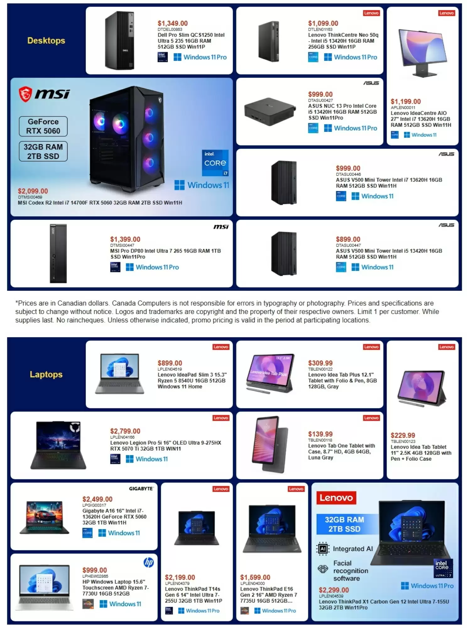 Canada Computers flyer - Week 37