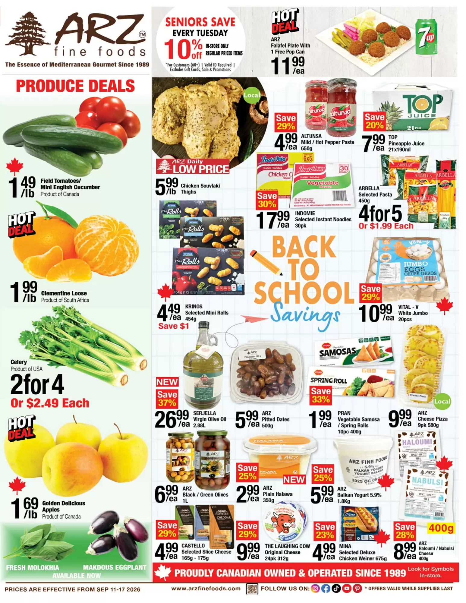 Arz Fine Foods flyer - Week 37