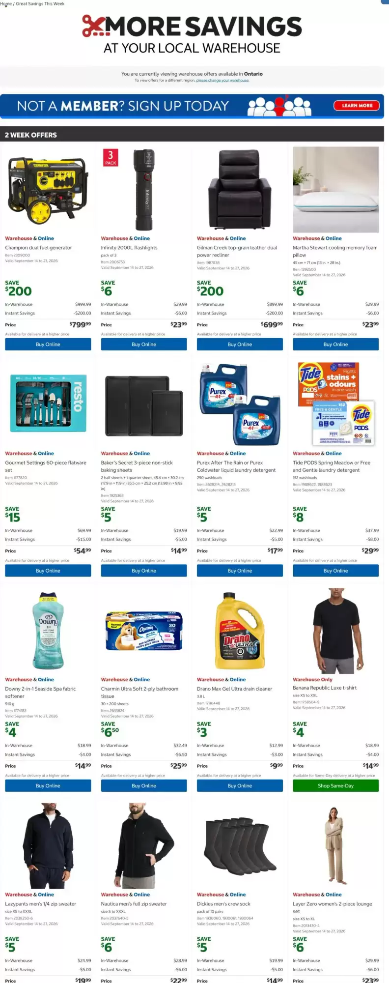 Costco Canada flyer - Week 38