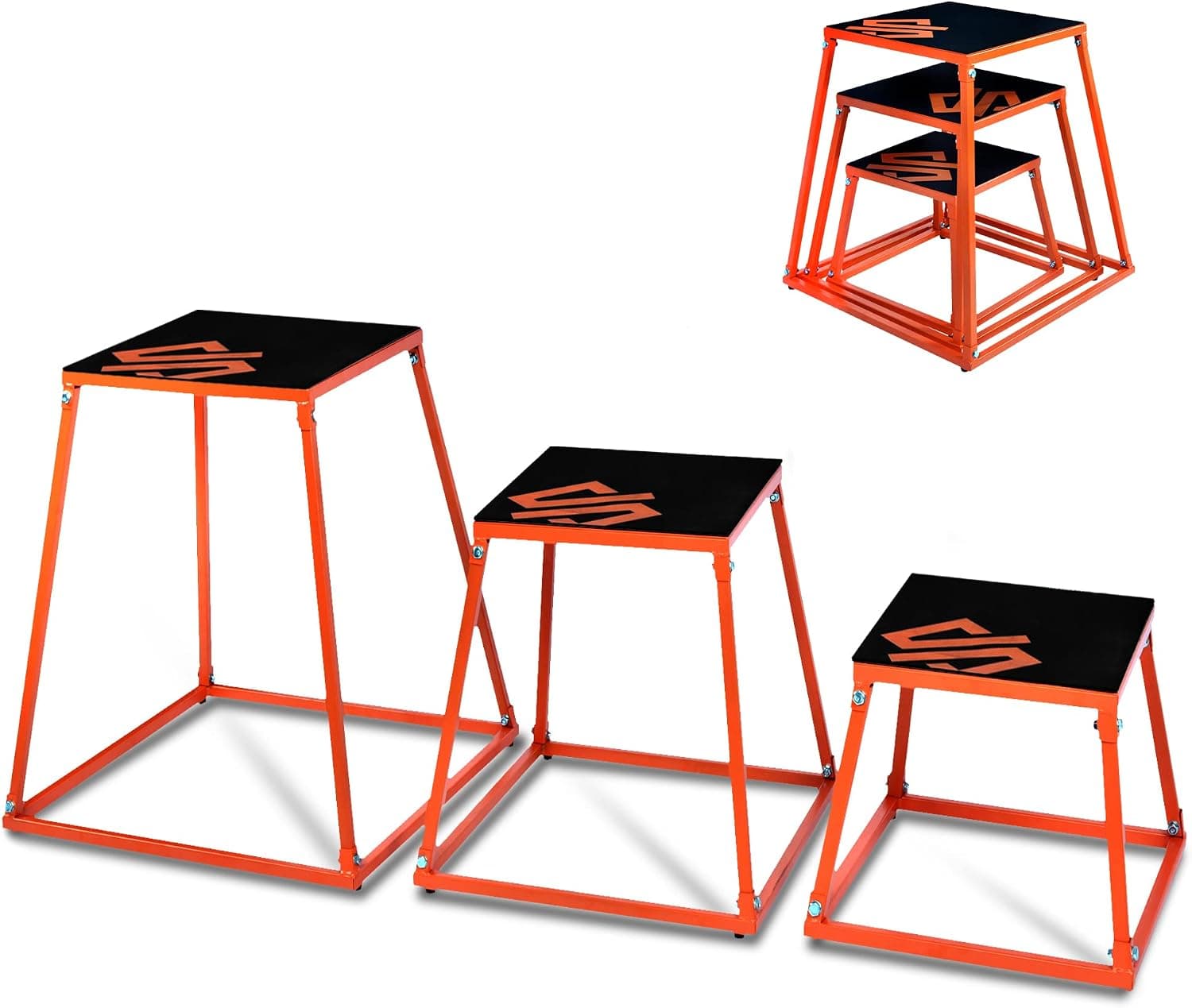 SQUATZ 3-Piece Plyometric Platform Box Set