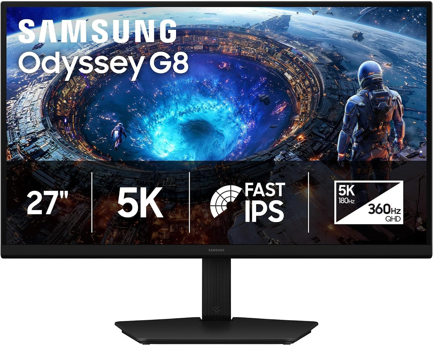 Samsung Odyssey G8 27-inch 5K Gaming Monitor