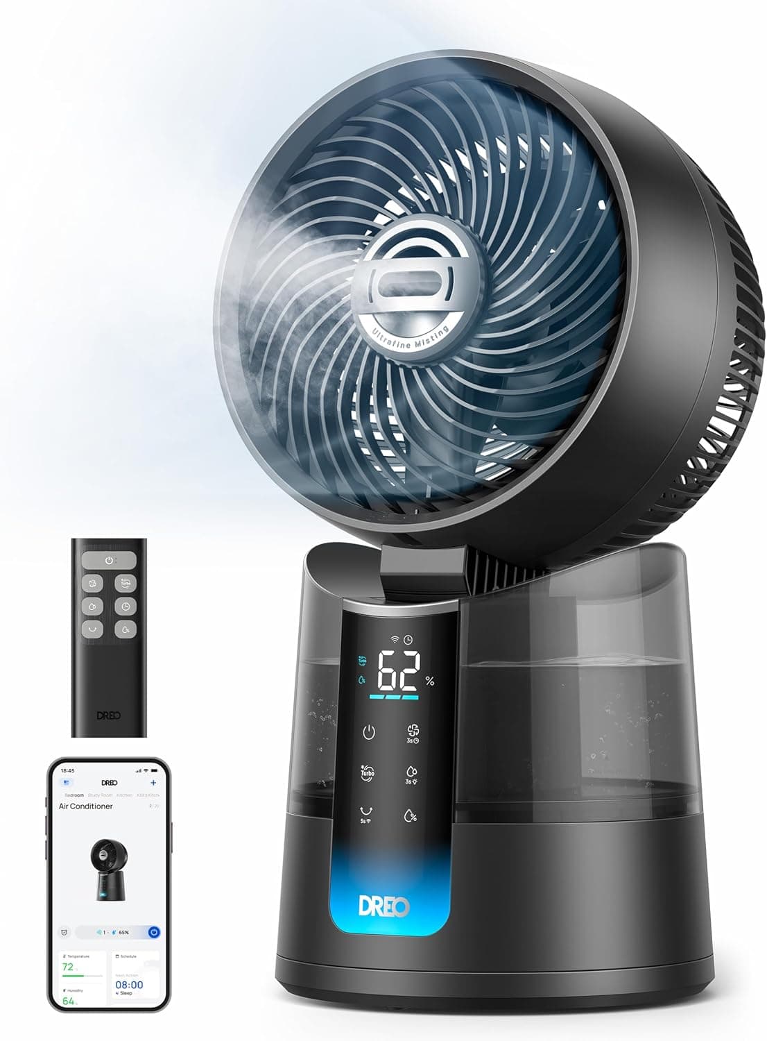 DREO TurboCool Misting Fan 516S