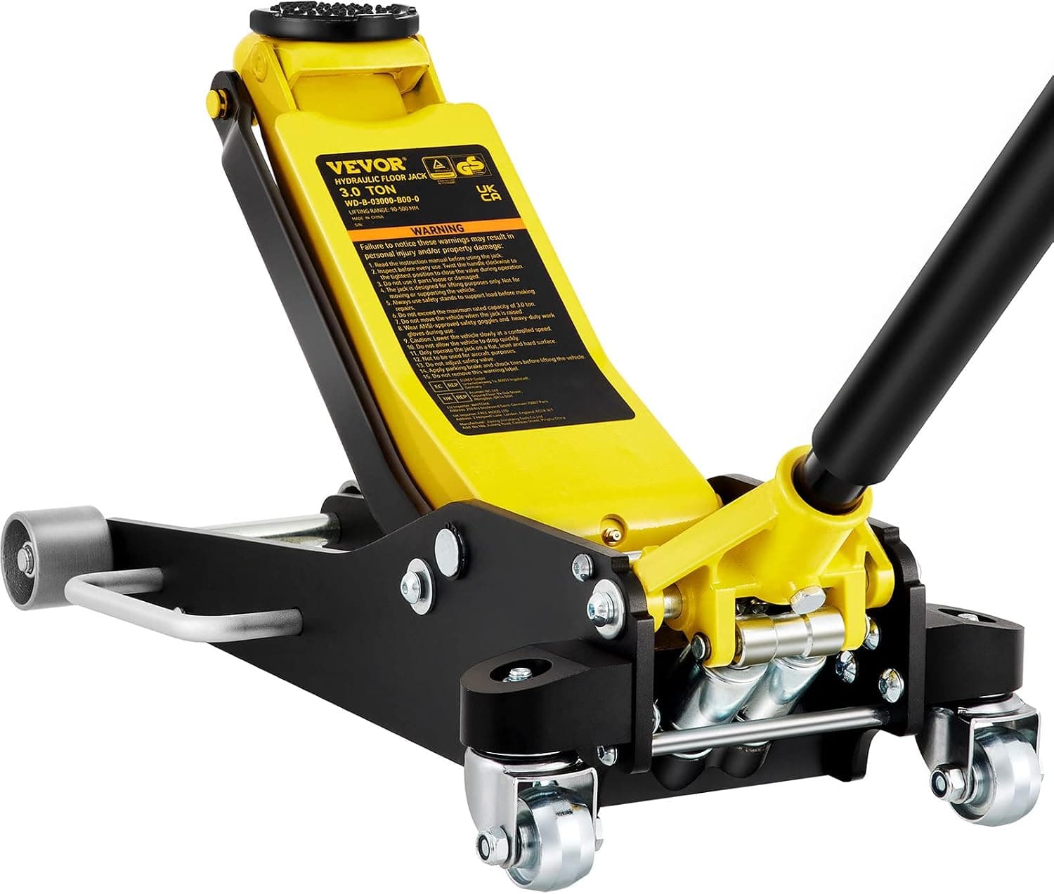 VEVOR 3-Ton Aluminum and Steel Racing Floor Jack