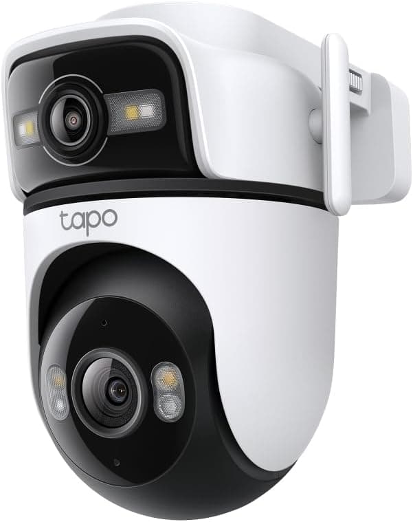 Tapo C545D 2K Dual-Lens Pan/Tilt Outdoor Wi‑Fi Security Camera