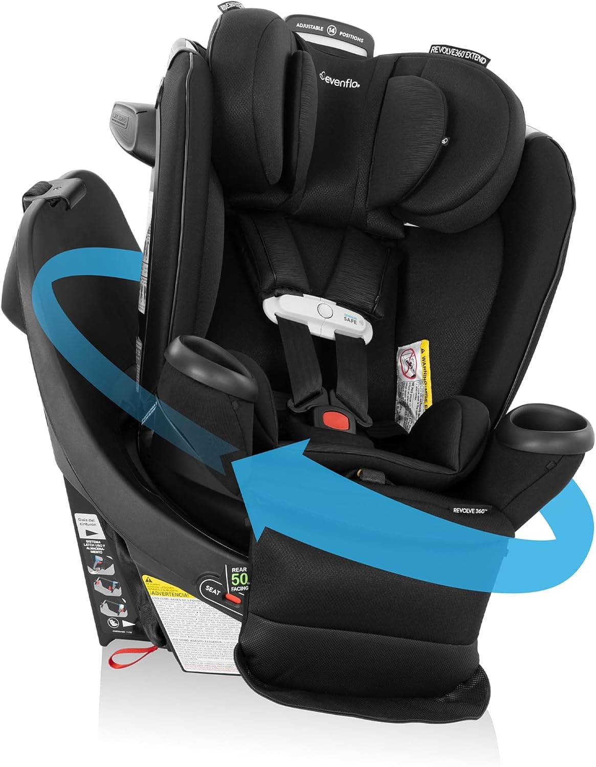 Evenflo Gold Revolve360 Extend All-in-One Rotational Car Seat