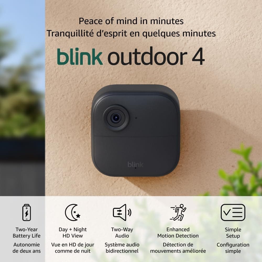 Blink Outdoor 4 Wireless Smart Security Camera