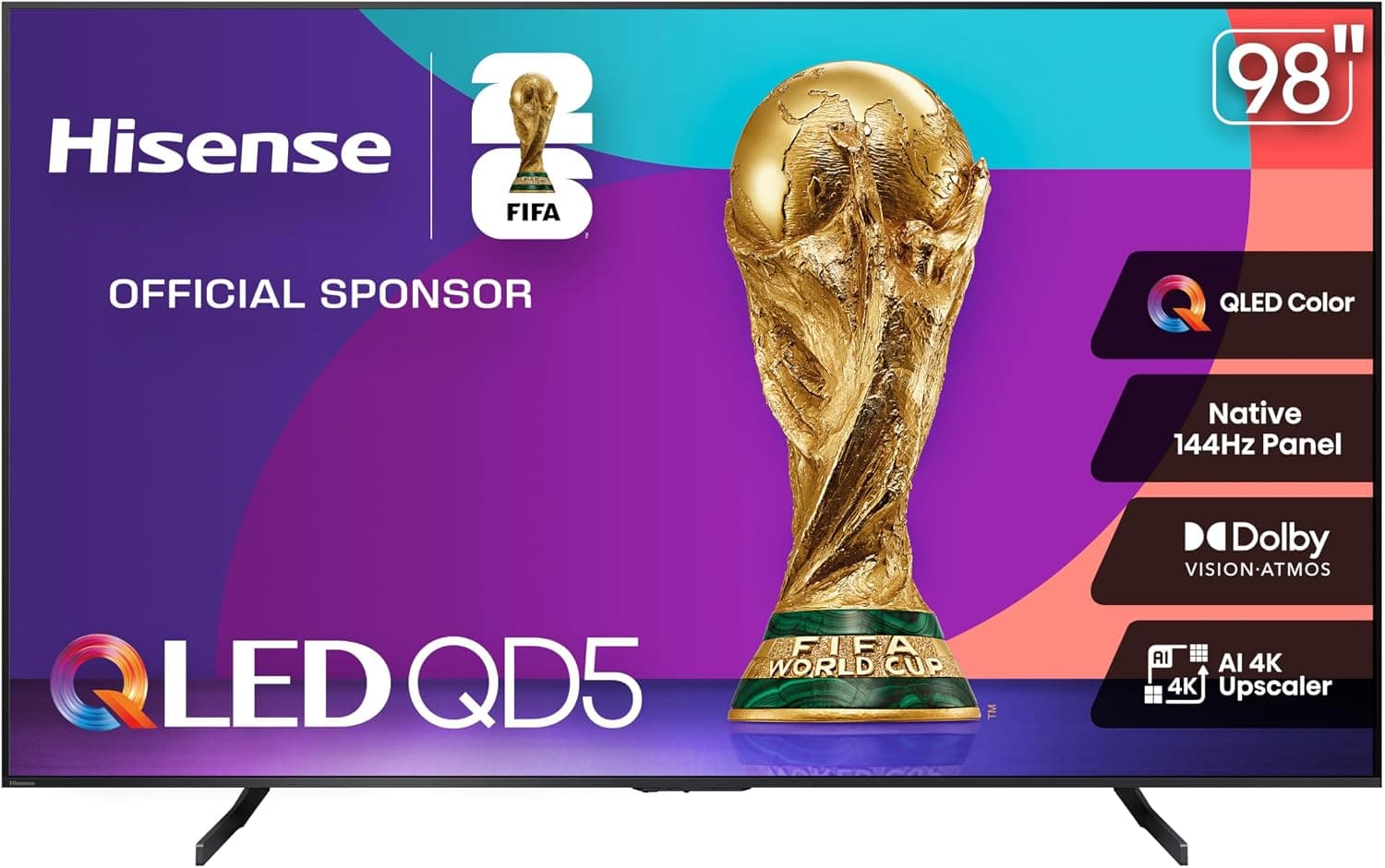 Hisense 98QD5N 98" QLED 4K UHD Smart Google TV
