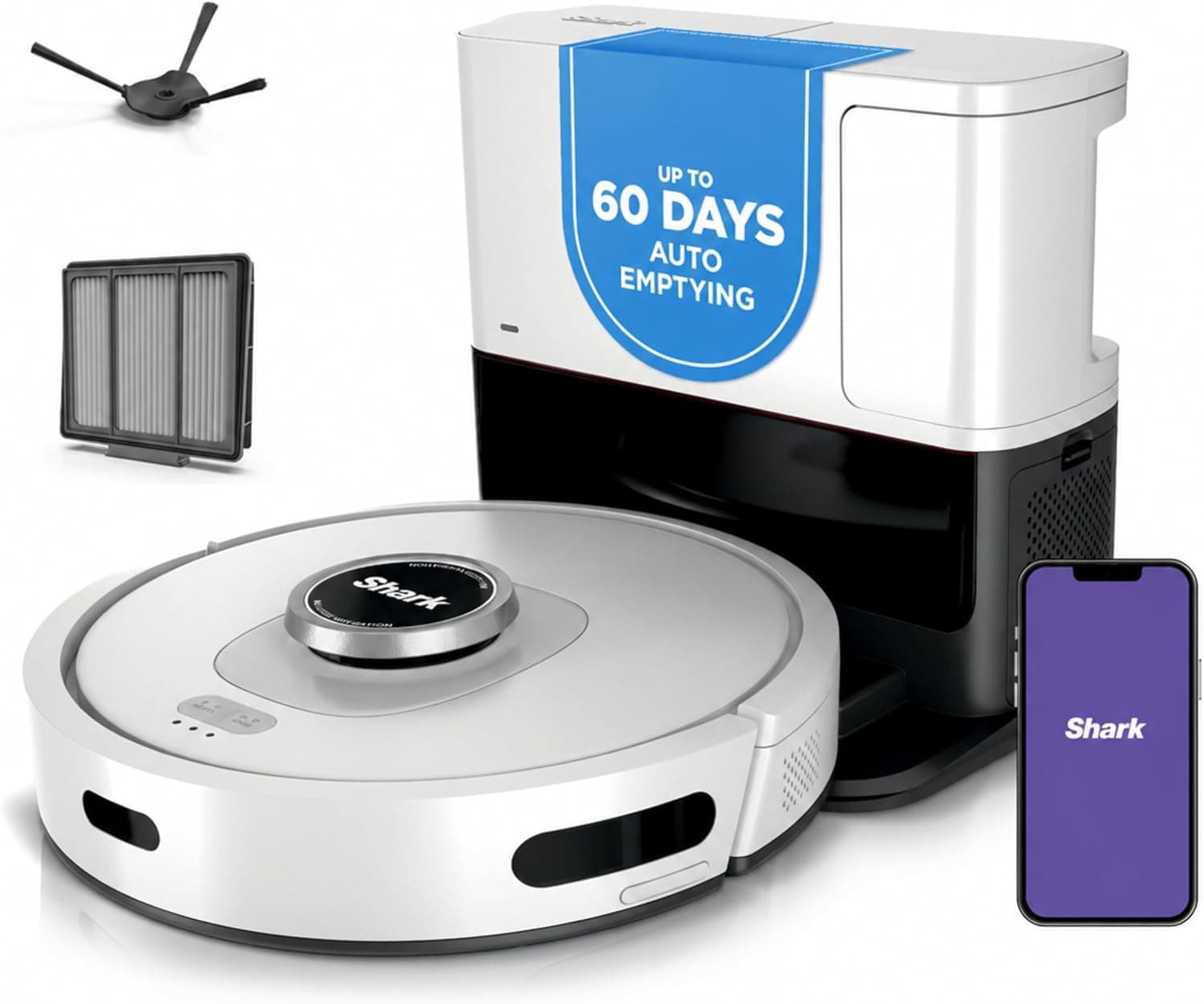 Shark AV2511AE AI Robot Vacuum with XL Self-Empty Base